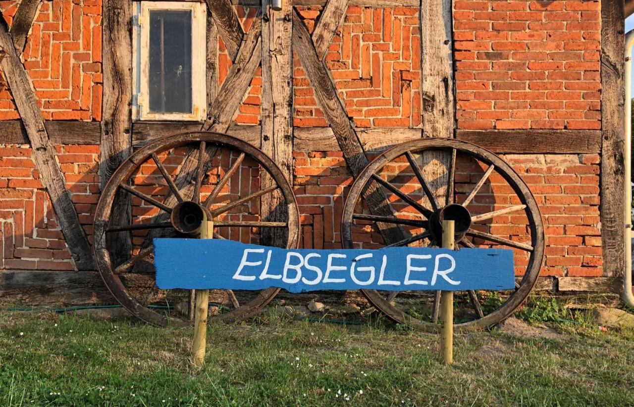 Ferienwohnung Elbsegler Bleckede Exterior foto